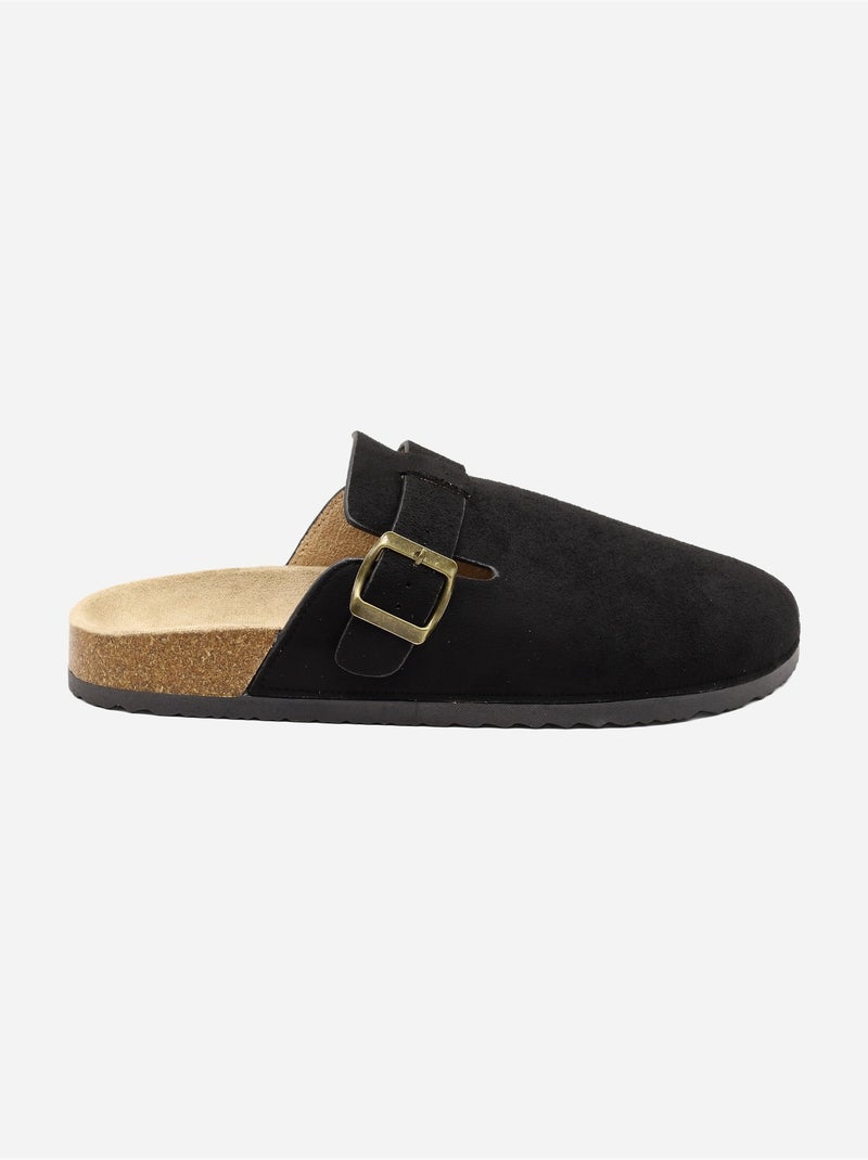 Mules à enfiler Noir - Kiabi
