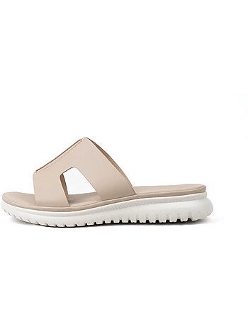 Mules à enfiler pieds larges h - emy