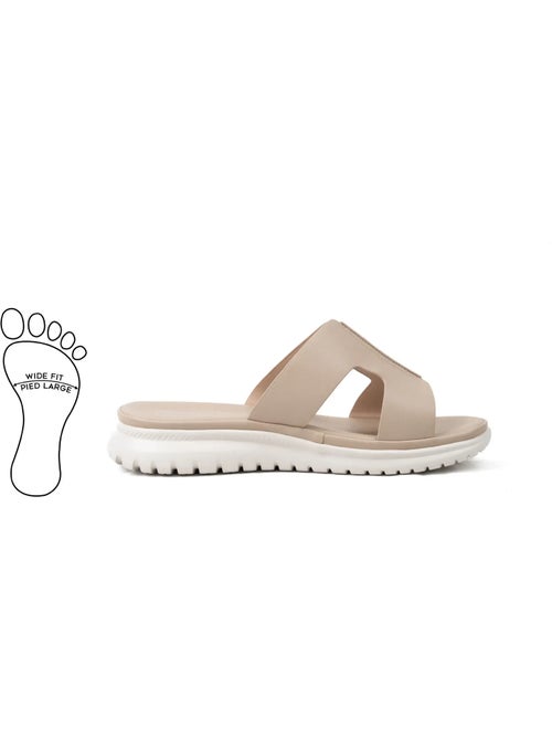 Mules à enfiler pieds larges h - emy - Kiabi Mules à enfiler pieds larges h - emy - Kiabi