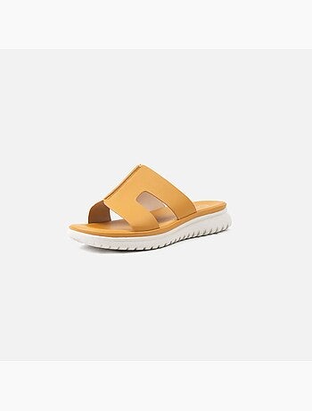 Mules à enfiler pieds larges h - emy