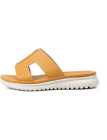 Mules à enfiler pieds larges h - emy