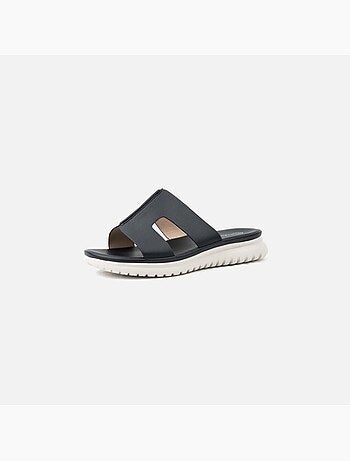 Mules à enfiler pieds larges h - emy