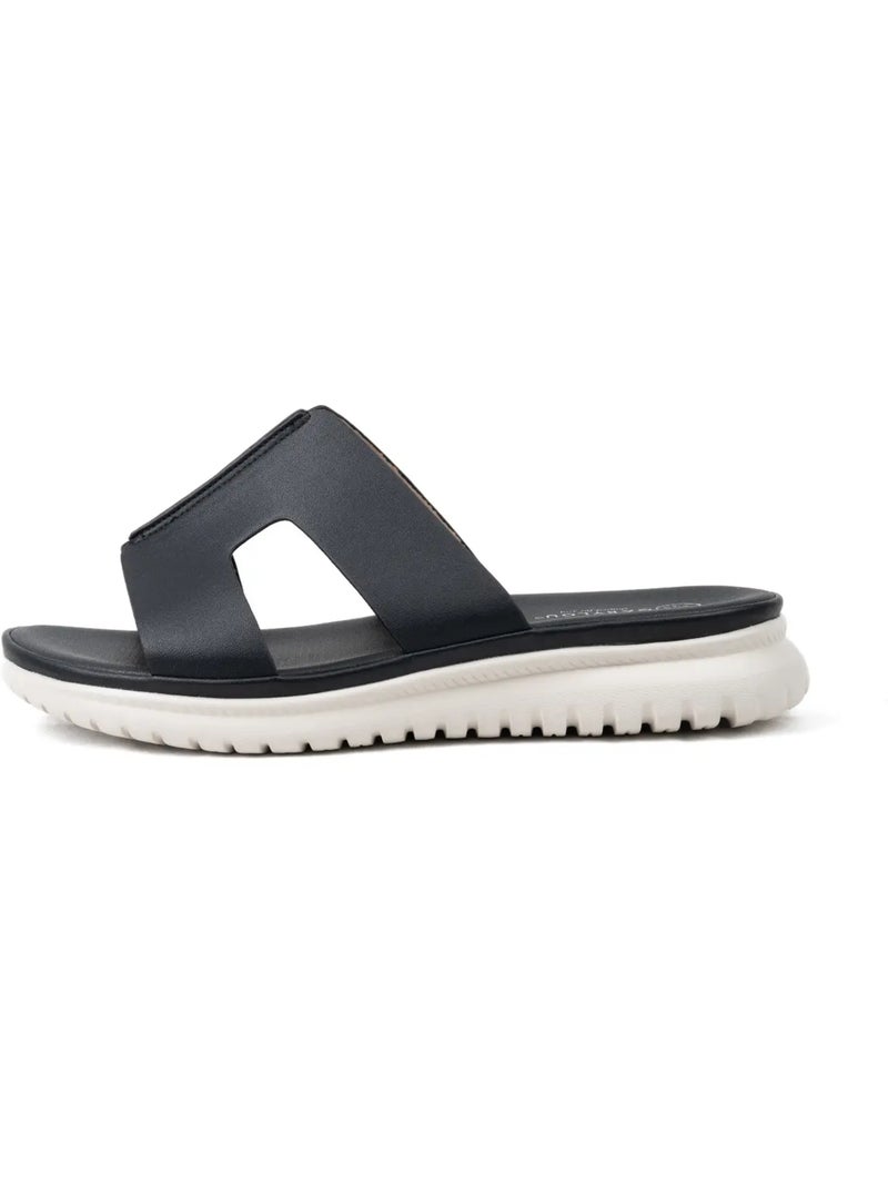 Mules à enfiler pieds larges h - emy Noir - Kiabi