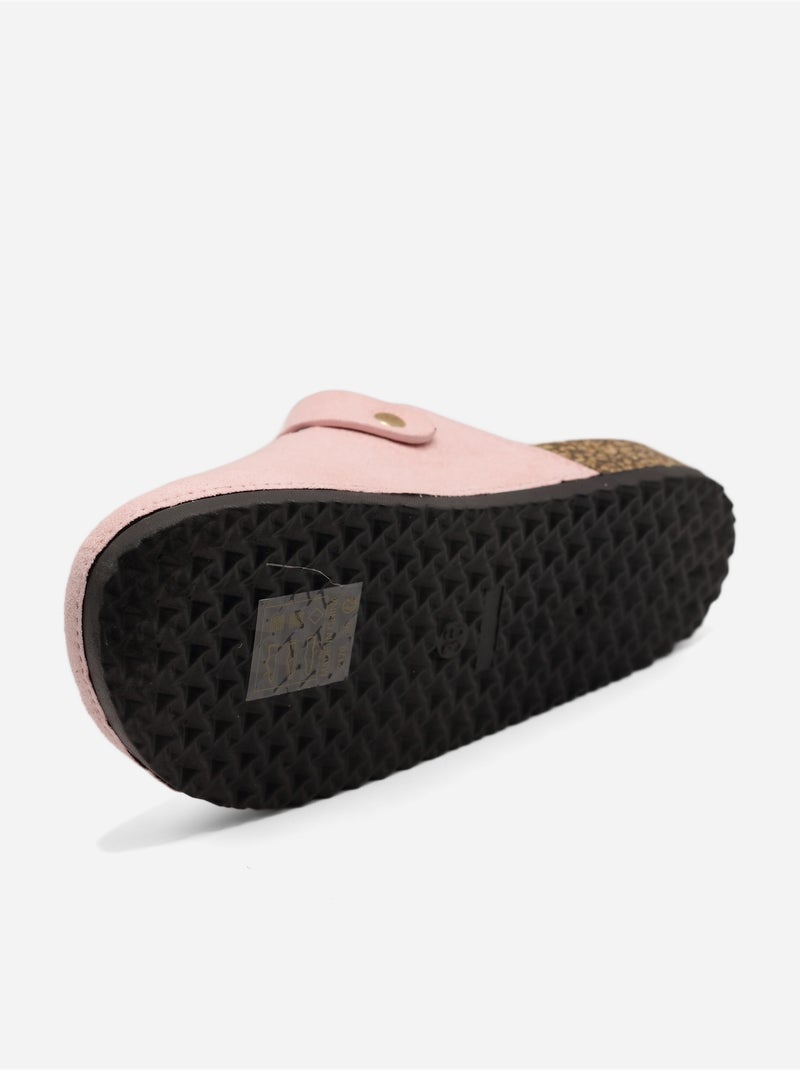 Mules à enfiler Rose - Kiabi