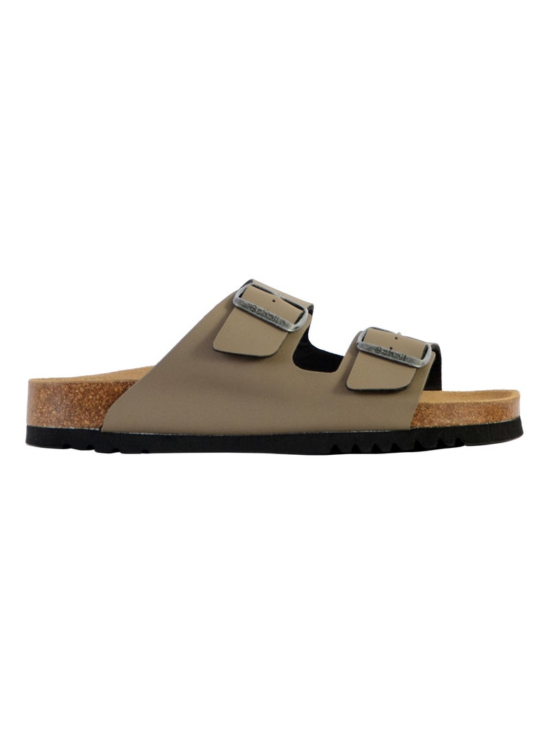 Mules à Enfiler Scholl Josephine Taupe - Kiabi