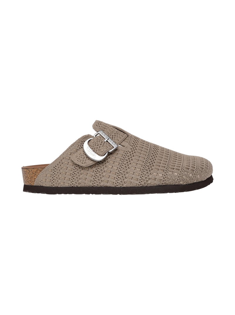 Mules à Enfiler Skechers Too Late Taupe - Kiabi