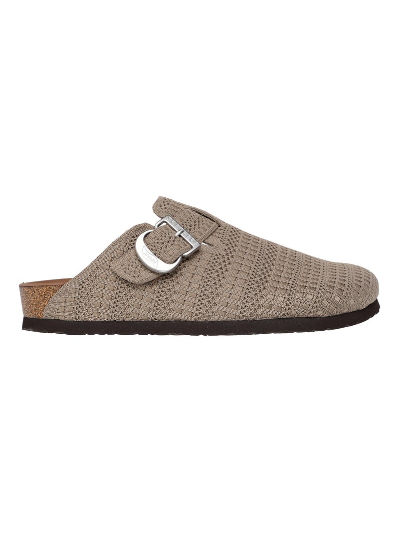 Mules à Enfiler Skechers Too Late Taupe - Kiabi