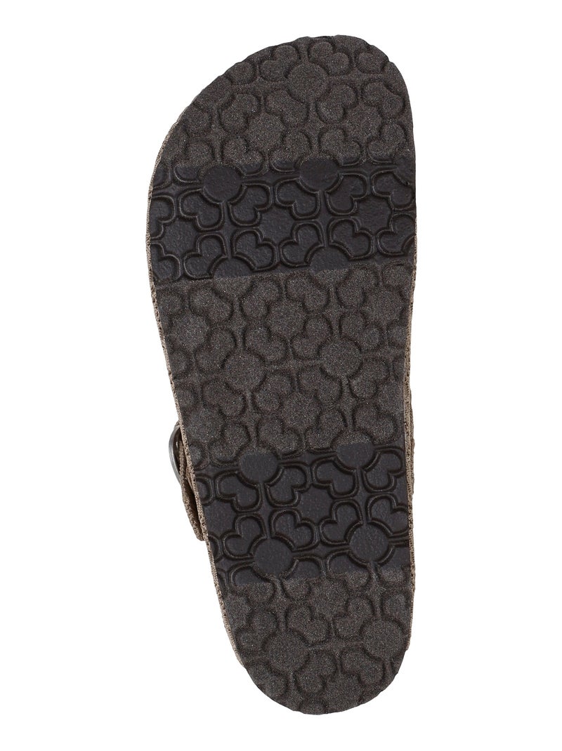 Mules à Enfiler Skechers Too Late Taupe - Kiabi