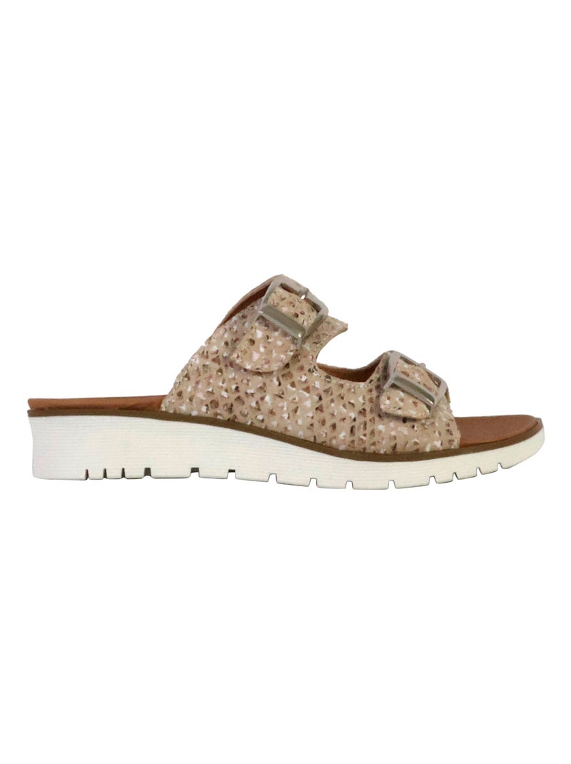 Mules à Enfiler The Divine Factory Alénoa Taupe - Kiabi