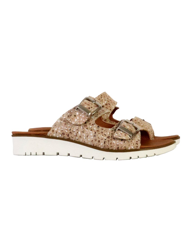 Mules à Enfiler The Divine Factory Alénoa Taupe - Kiabi