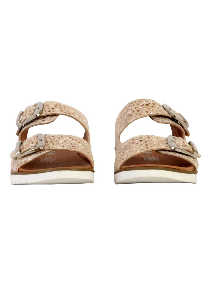 Mules à Enfiler The Divine Factory Alénoa Taupe - Kiabi