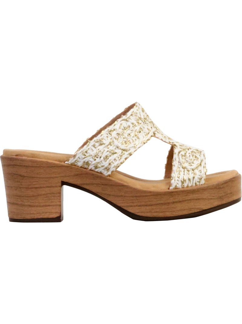 Mules à Enfiler The Divine Factory Beige - Kiabi