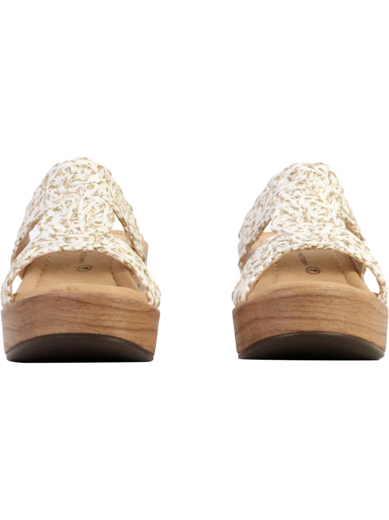 Mules à Enfiler The Divine Factory Beige - Kiabi