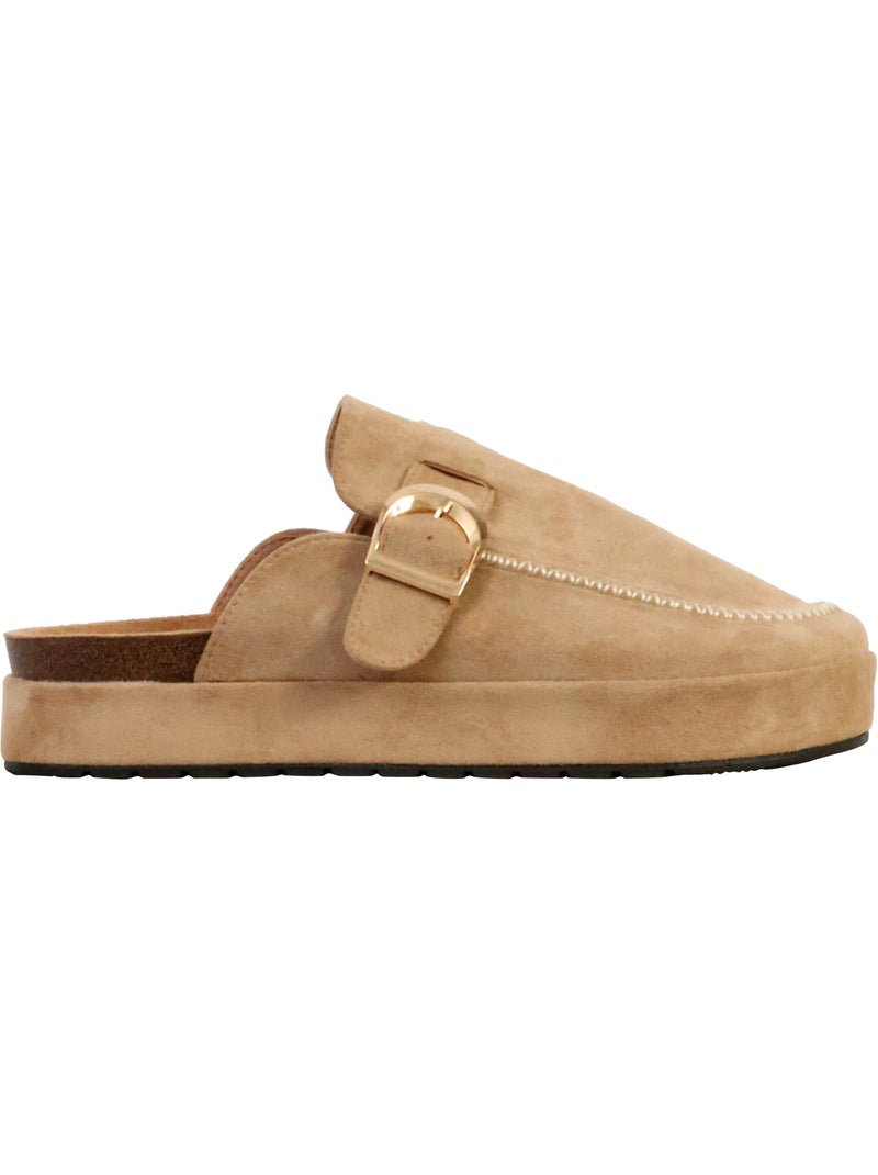 Mules à Enfiler The Divine Factory Beige - Kiabi