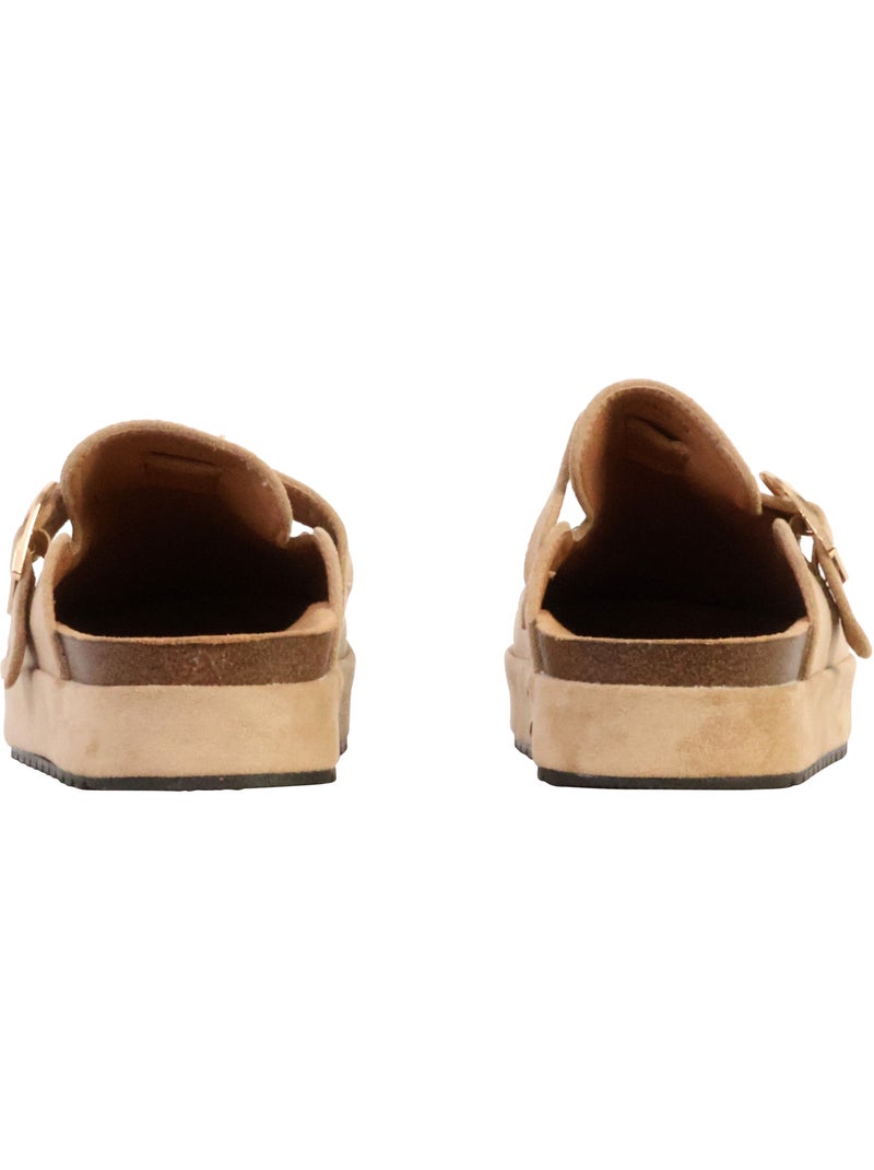 Mules à Enfiler The Divine Factory Beige - Kiabi