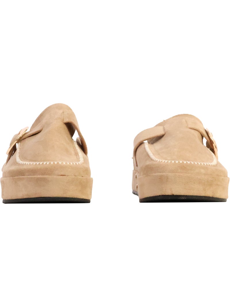 Mules à Enfiler The Divine Factory Beige - Kiabi