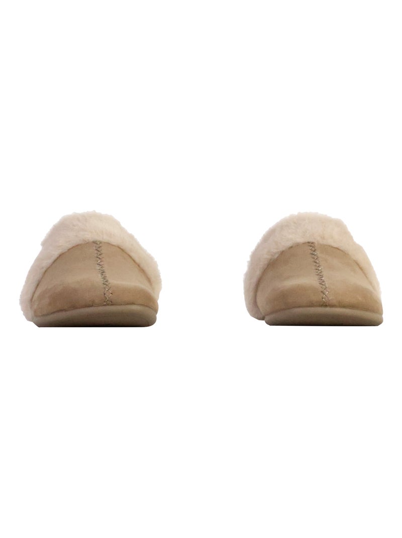 Mules à Enfiler Victoria Beige - Kiabi