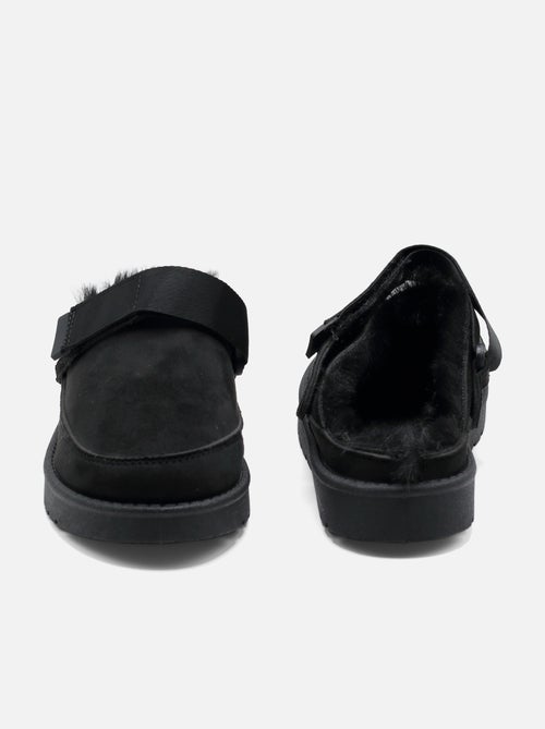 Mules à fausse fourrure - Kiabi