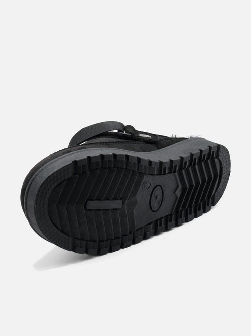 Mules à fausse fourrure - Kiabi