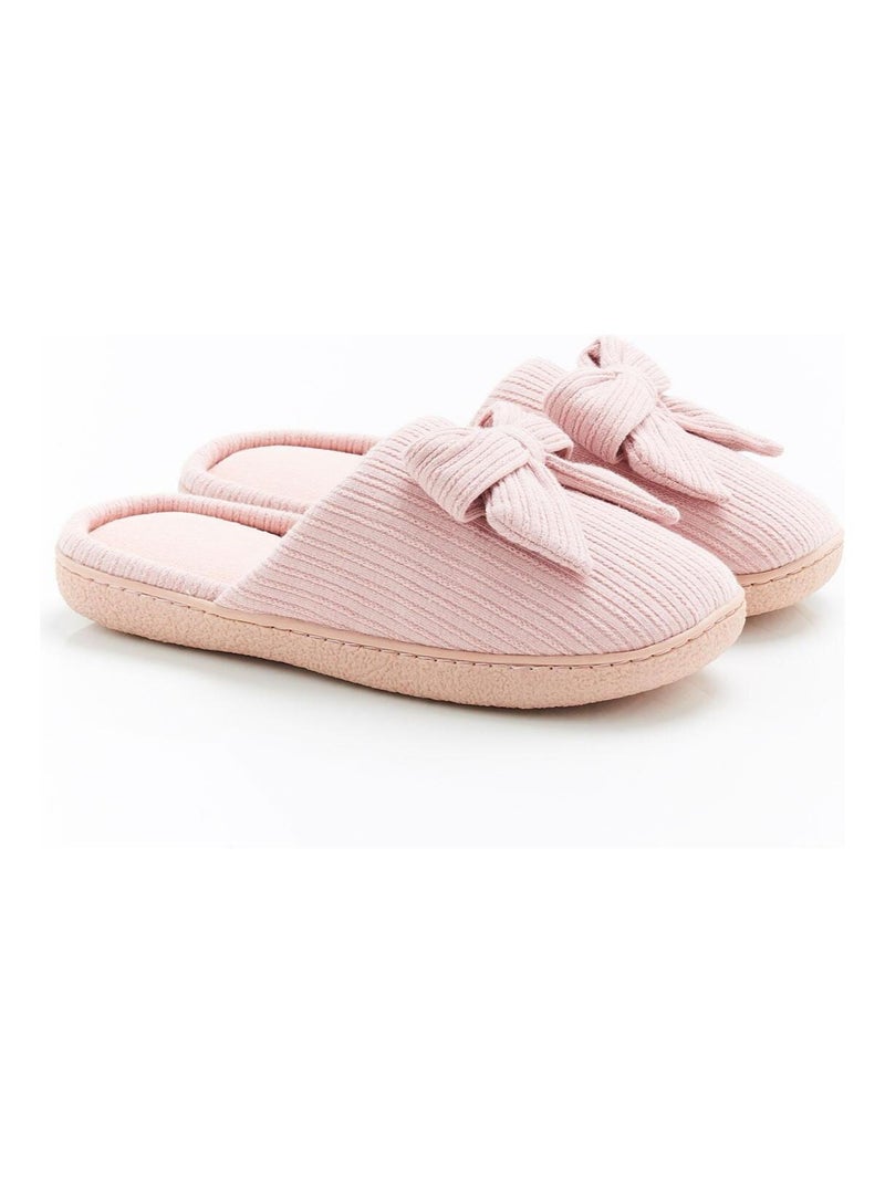 Mules à mémoire de forme - Damart Rose - Kiabi