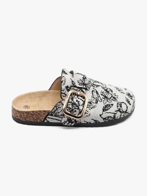 Mules à motif - C M - Kiabi