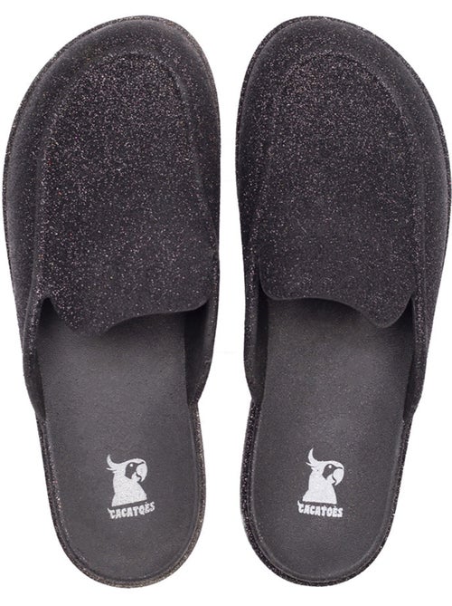 Mules à paillette Femme - Kiabi