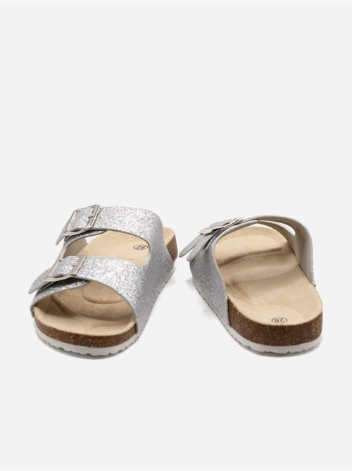 Mules à paillettes - Kiabi
