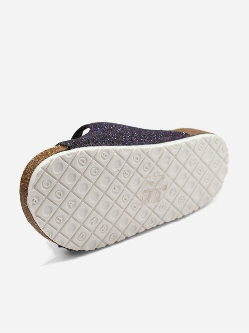 Mules à paillettes - Kiabi