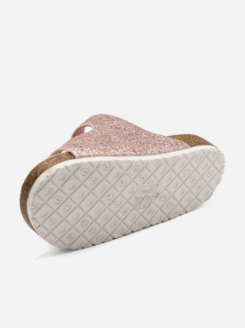 Mules à paillettes - Kiabi