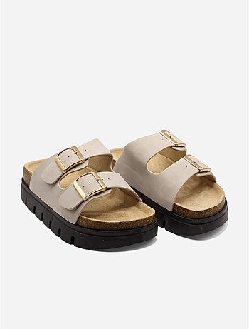 Mules à plateforme - C M