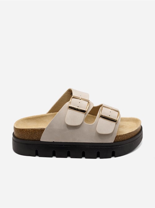 Mules à plateforme - C M - Kiabi