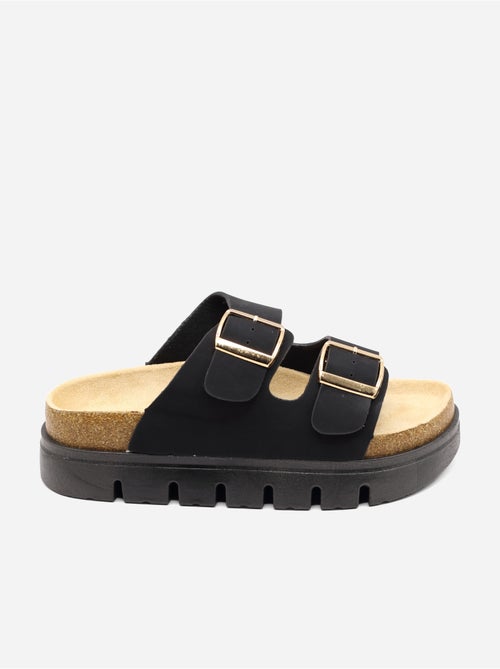 Mules à plateforme - C M - Kiabi