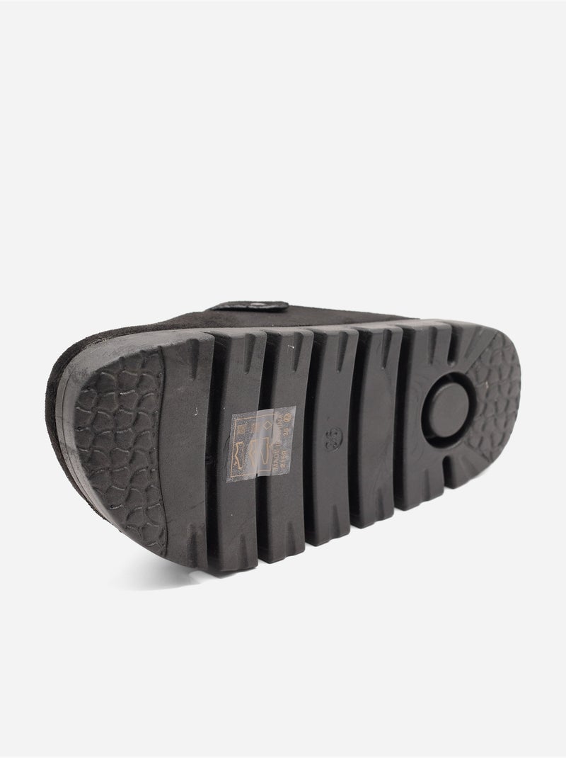 Mules à plateforme - C M Noir - Kiabi