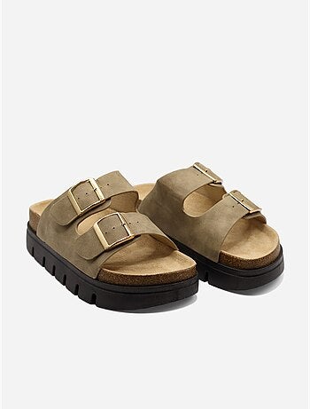 Mules à plateforme - C M