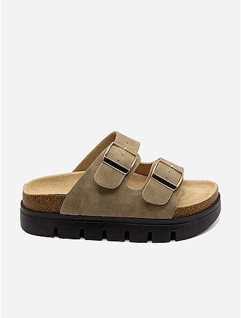 Mules à plateforme - C M