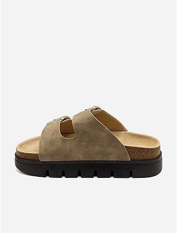 Mules à plateforme - C M