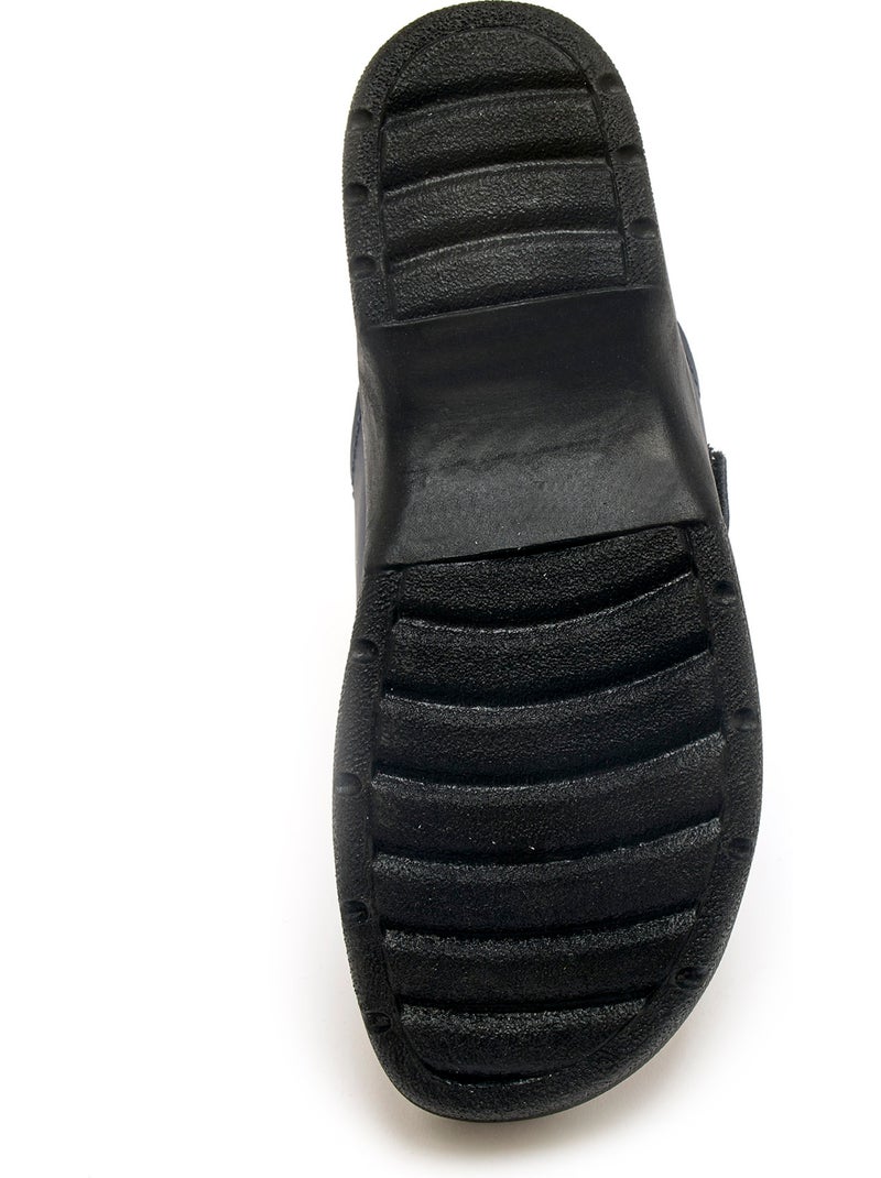Mules à scratch - PEDICONFORT Bleu marine - Kiabi