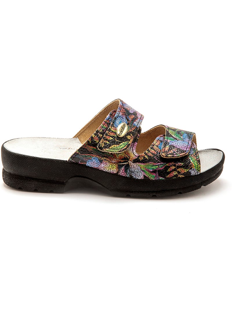 Mules à scratch - PEDICONFORT Noir Multicolore - Kiabi