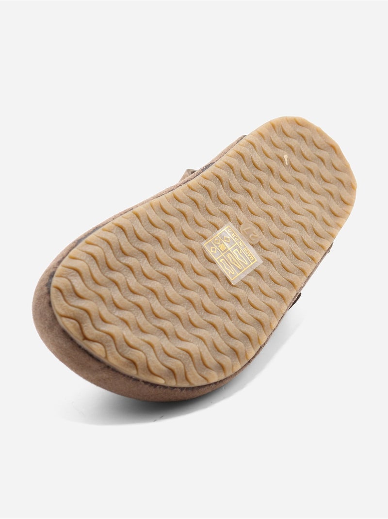 Mules à scratch - Rock and Joy Marron - Kiabi