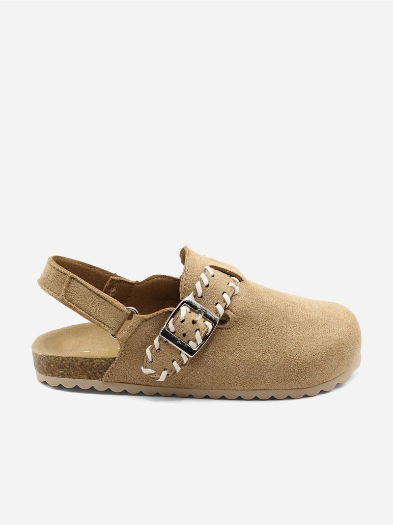 Mules à scratch Beige - Kiabi