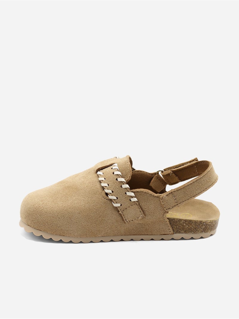 Mules à scratch Beige - Kiabi