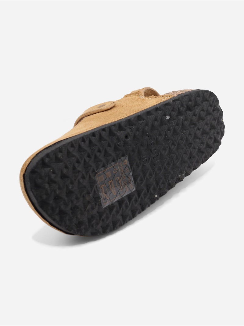 Mules à scratch Camel - Kiabi