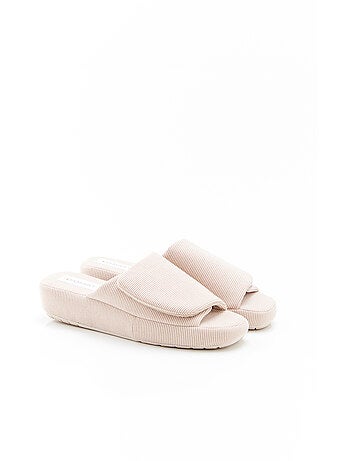 Mules à scratch compensées - Damart