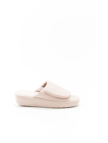 Mules à scratch compensées - Damart