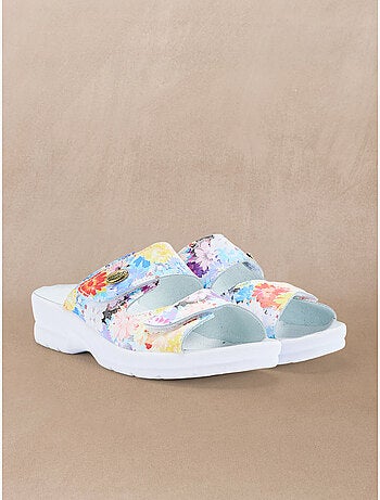 Mules à scratch extra larges