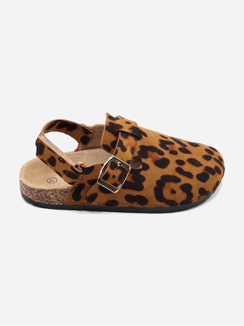 Mules à scratch Marron - Kiabi