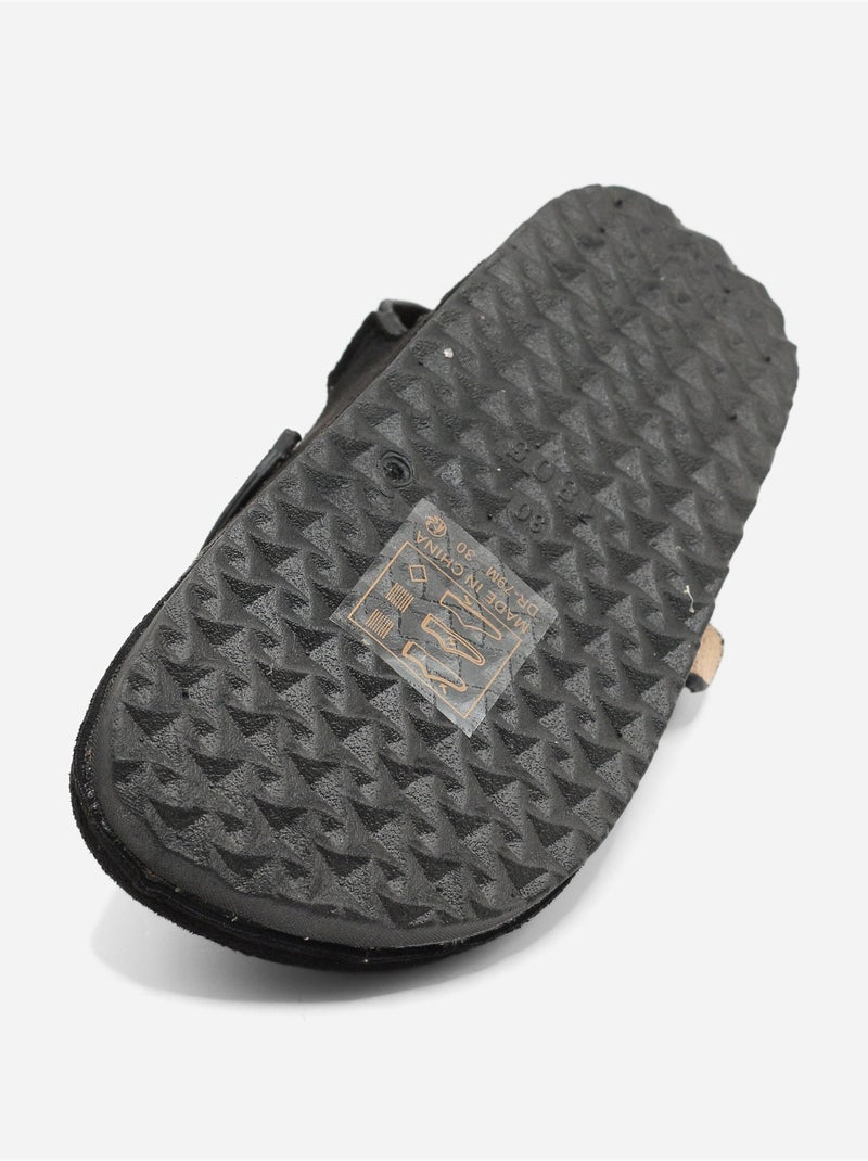 Mules à scratch Noir - Kiabi