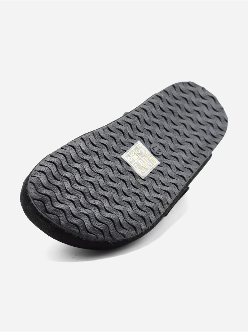 Mules à scratch Noir - Kiabi
