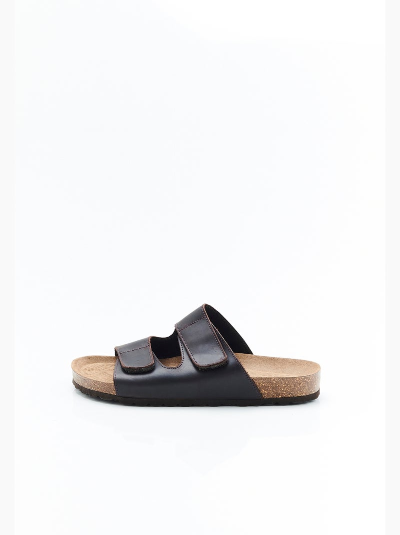 Mules à scratchs Piedical - Damart Marron - Kiabi