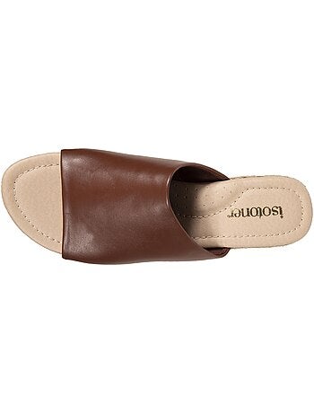 Mules à talon 3 cm bandeau